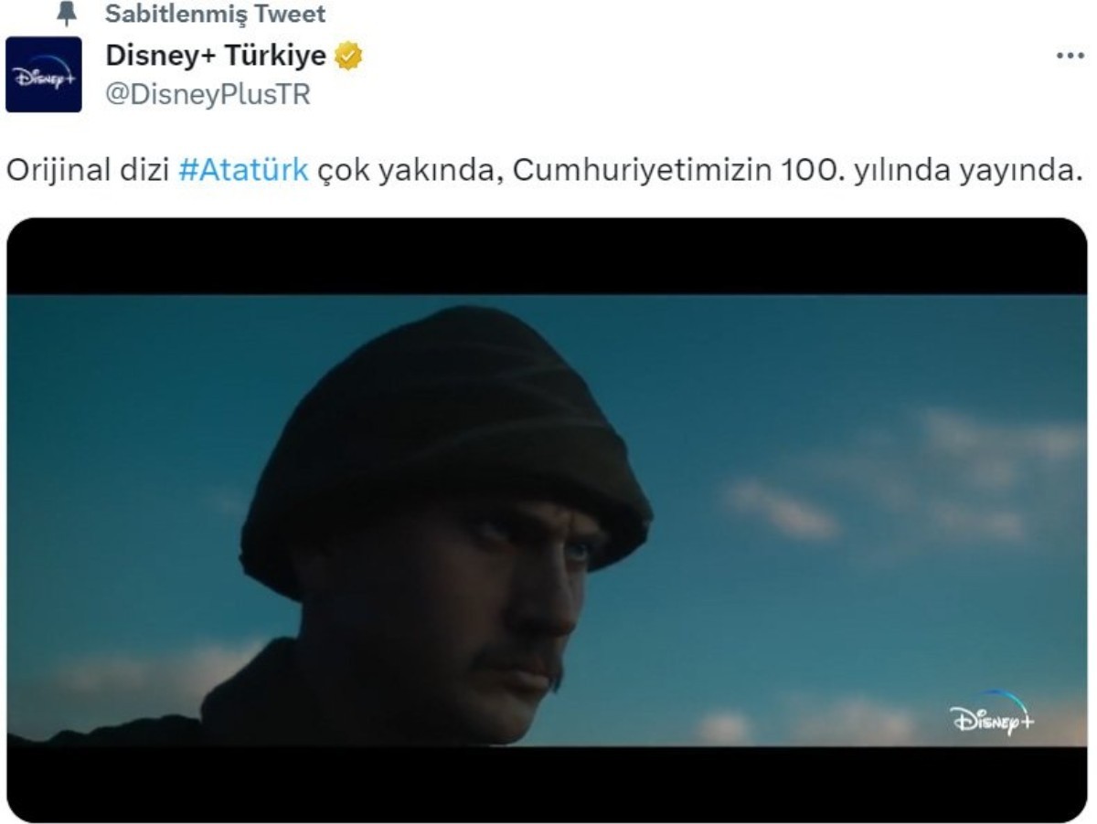 Disney Plus'tan 'Atatürk' dizisi