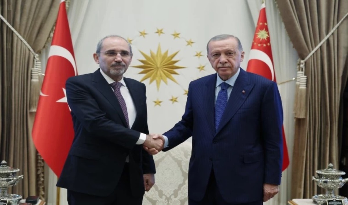 Erdoğan, Cumhurbaşkanlığı Külliyesi'nde Ürdün başbakan yardımcısını ağırladı